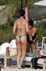 MAR FLORES in Bikini at a Beach in St Barths 12/26/2024