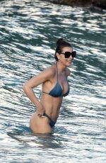 MAR FLORES in Bikini at a Beach in St Barths 12/26/2024