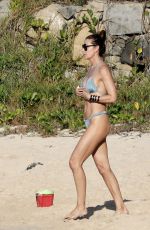 MAR FLORES in Bikini at a Beach in St Barths 12/26/2024