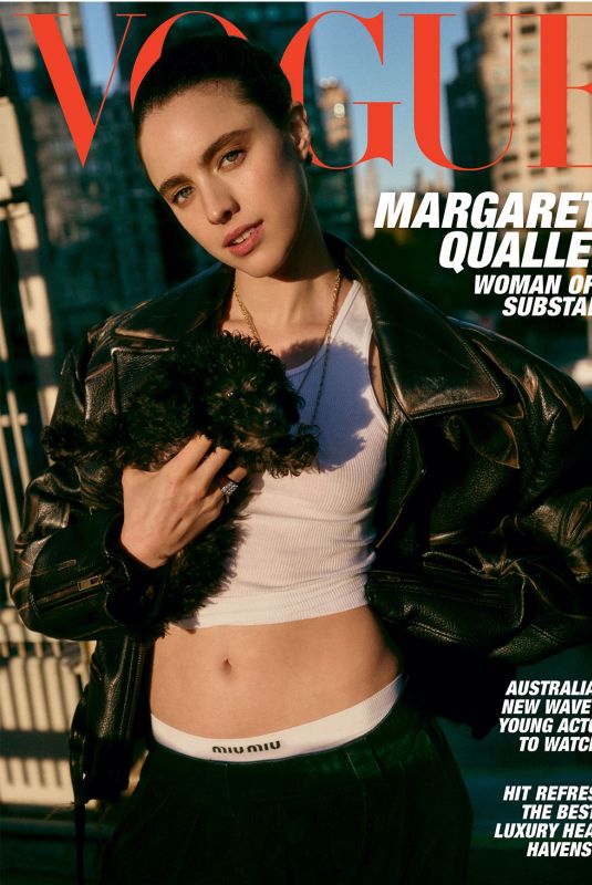 MARGARET QUALLEY for Vogue Australia, January 2025