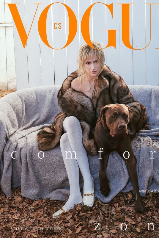 MARIA BAKALOVA for Vogue Czechoslovakia, January 2025