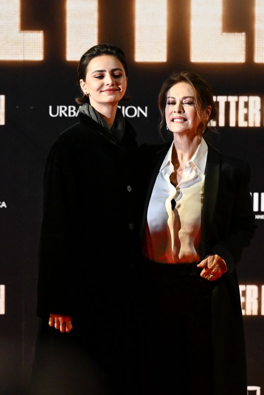 MARIA MAINETTI and ELENA SOFIA RICCI at Better Man Premiere in Rome 12/06/2024
