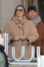 MARIA SHARAPOVA and Alexander Gilkes Out in Venice 12/13/2024