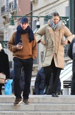 MARIA SHARAPOVA and Alexander Gilkes Out in Venice 12/13/2024