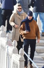 MARIA SHARAPOVA and Alexander Gilkes Out in Venice 12/13/2024