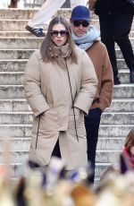 MARIA SHARAPOVA and Alexander Gilkes Out in Venice 12/13/2024