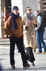 MARIA SHARAPOVA and Alexander Gilkes Out in Venice 12/13/2024