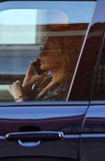 MARIA SHRIVER Waiting at Valet for Her Ride in Beverly Hills 12/23/2024