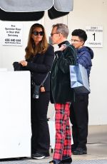 MARIA SHRIVER Waiting at Valet for Her Ride in Beverly Hills 12/23/2024