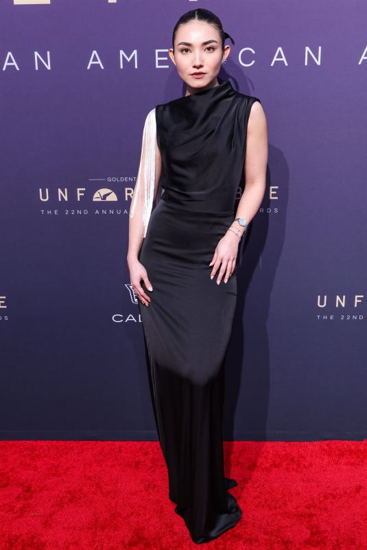 MARIA ZHANG at 22nd Annual Unforgettable Gala Asian American Awards 2024 in Beverly Hills 12/14/2024