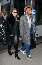 MARIAH CAREY and Anderson .Paak Look Out for Dinner Date in Aspen 12/29/2024