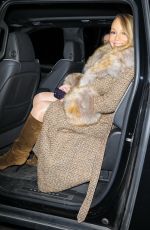 MARIAH CAREY and Anderson Paak Arrives at Catch Steak in Aspen 12/22/2024