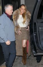 MARIAH CAREY and Anderson Paak Arrives at Catch Steak in Aspen 12/22/2024