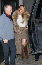 MARIAH CAREY and Anderson Paak Arrives at Catch Steak in Aspen 12/22/2024