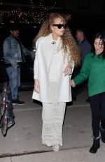 MARIAH CAREY Arrives at Louis Vuitton Store in Aspen 12/20/2024