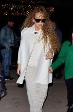 MARIAH CAREY Arrives at Louis Vuitton Store in Aspen 12/20/2024