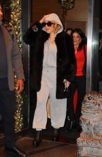 MARIAH CAREY Leaves Her Hotel in New York 12/17/2024