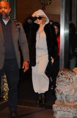 MARIAH CAREY Leaves Her Hotel in New York 12/17/2024