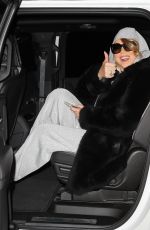 MARIAH CAREY Leaves Her Hotel in New York 12/17/2024