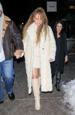MARIAH CAREY Out for Dinner at Upscale Catch Steak in Aspen 12/26/2024