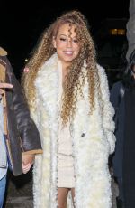 MARIAH CAREY Out for Dinner at Upscale Catch Steak in Aspen 12/26/2024