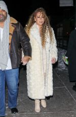 MARIAH CAREY Out for Dinner at Upscale Catch Steak in Aspen 12/26/2024