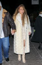 MARIAH CAREY Out for Dinner at Upscale Catch Steak in Aspen 12/26/2024