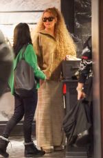 MARIAH CAREY Out Shopping at Moncler in Aspen 12/20/2024