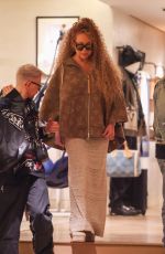 MARIAH CAREY Out Shopping at Moncler in Aspen 12/20/2024