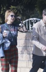 MARY ELIZABETH ELLIS Out for Lunch at All Time Restaurant in Los Angeles 12/23/2024