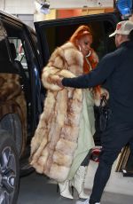 MARY J. BLIGE Arrives at Kelly and Mark Show in New York City 12/18/2024