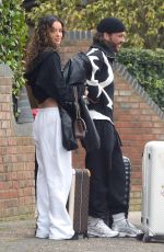 MAURA HIGGINS and Pete Wicks Out in London 12/23/2024