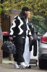 MAURA HIGGINS and Pete Wicks Out in London 12/23/2024