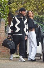 MAURA HIGGINS and Pete Wicks Out in London 12/23/2024