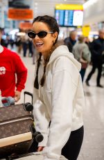 MAURA HIGGINSArrives at Heathrow Airport in London 12/11/2024