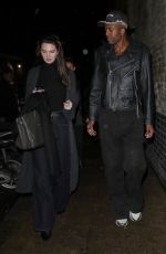 MAYA HENRY and Vas J. Morgan Arrives at Chiltern Firehouse in London 12/05/2024