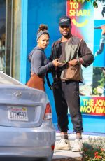 MEAGAN GOOD on Holiday Shopping in West Hollywood 12/24/2024