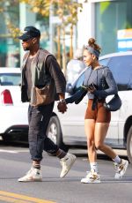 MEAGAN GOOD on Holiday Shopping in West Hollywood 12/24/2024