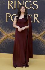 MEGAN RICHARDS at The Rings of Power Season 2 Premiere in London 08/20/2024