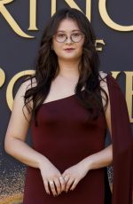 MEGAN RICHARDS at The Rings of Power Season 2 Premiere in London 08/20/2024