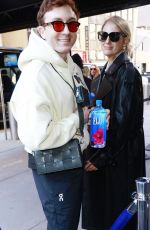 MEGHAN TRAINOR and Daryl Sabara Arrives at Madison Square Garden in New York 12/13/2024