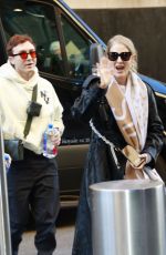 MEGHAN TRAINOR and Daryl Sabara Arrives at Madison Square Garden in New York 12/13/2024