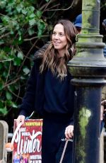MELANIE CHICSOLM and Chris Dingwall Enjoying a Christmas Day Stroll in London 12/25/2024