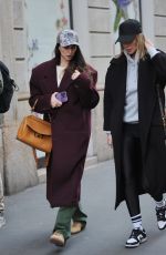 MELISSA SATTA and SIMONA SALVEMINI Out and About in Milan 12/11/2024