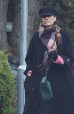 MELNIE SYKES Out with Her Dog in Leeds 12/05/2024