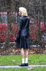 MIA REGAN Shooting a Photos for SS Daley in Primrose Hill 12/17/2024