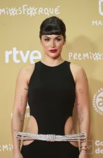 MICHELLE CALVO at 30th Jose Maria Forque Awards in Madrid 12/14/2024