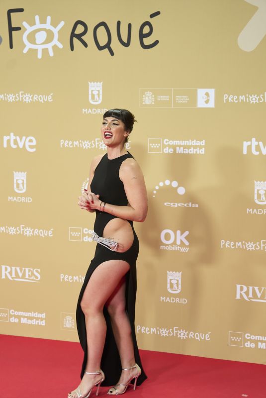 MICHELLE CALVO at 30th Jose Maria Forque Awards in Madrid 12/14/2024