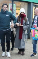 MICHELLE KEEGAN Out for Breakfast at Fred & Dougs in Epping Essex 12/28/2024