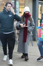 MICHELLE KEEGAN Out for Breakfast at Fred & Dougs in Epping Essex 12/28/2024